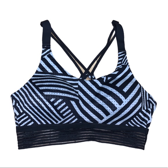 Victoria's Secret Other - Victoria Secret Sports Bra Black & White 34B